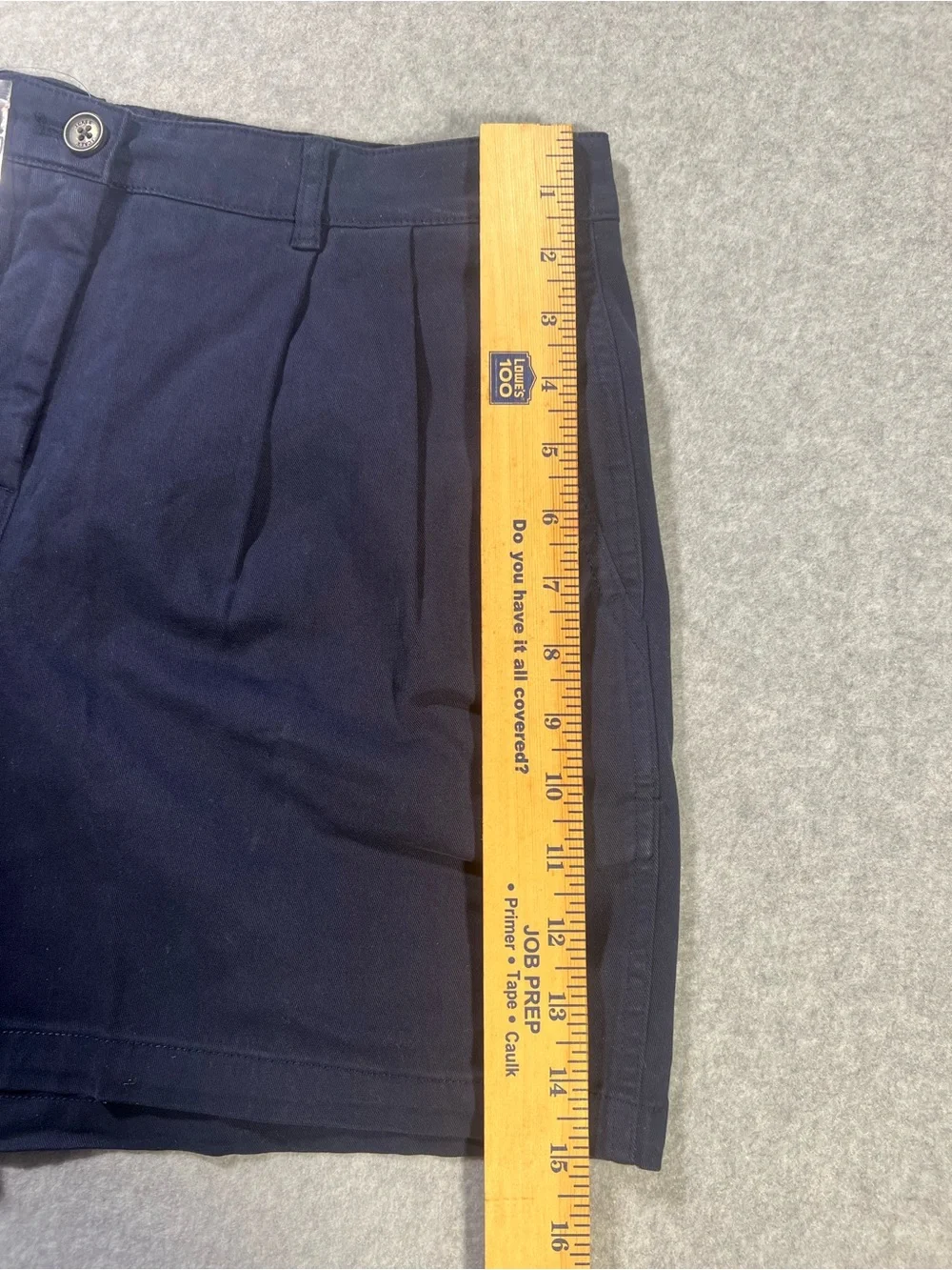 J. Crew Navy Pleated High-Waist Shorts
